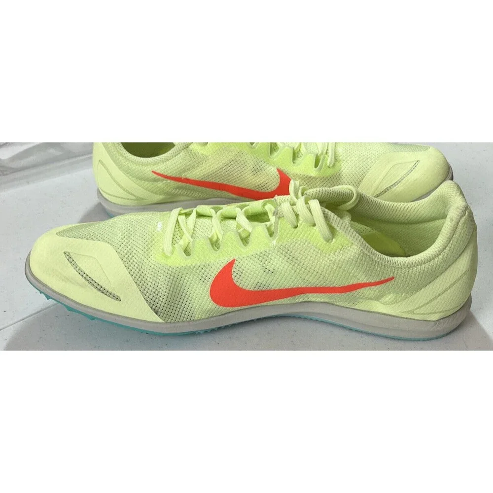 Nike Mens Size 10.5 Zoom Rival D Mens Running Cleats Shoes Green 907566-700 - Picture 6 of 10